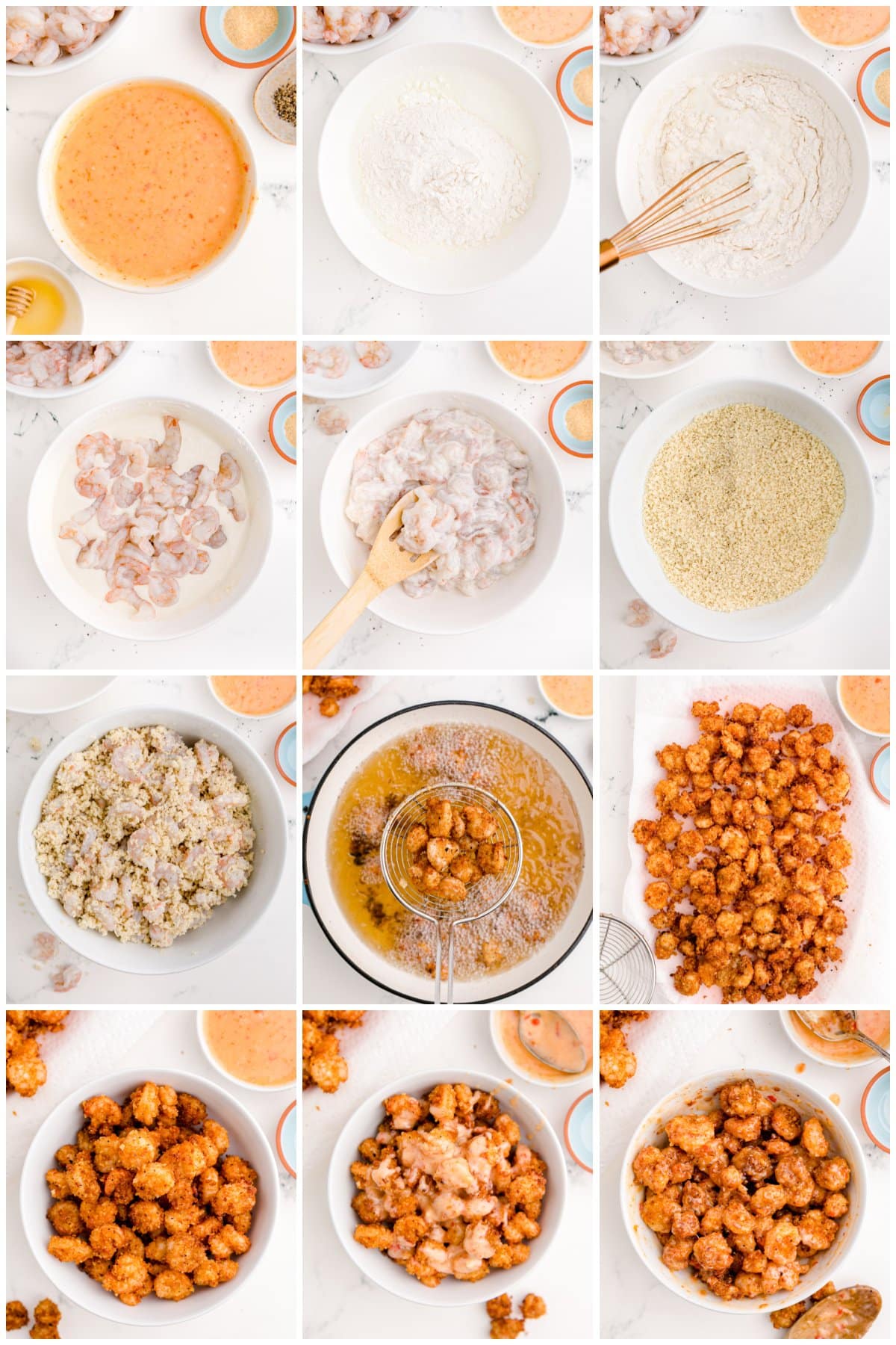 Step by step photos on how to make Copycat Bang Bang Shrimp Recipe.