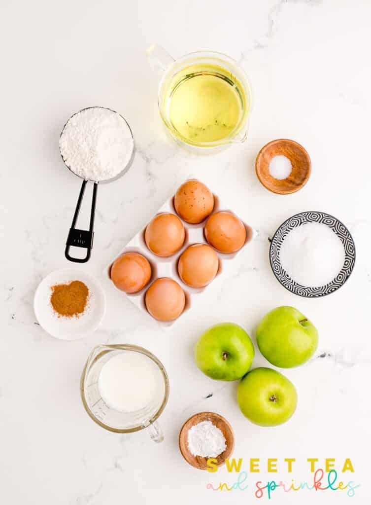 Apple Fritters Ingredients 