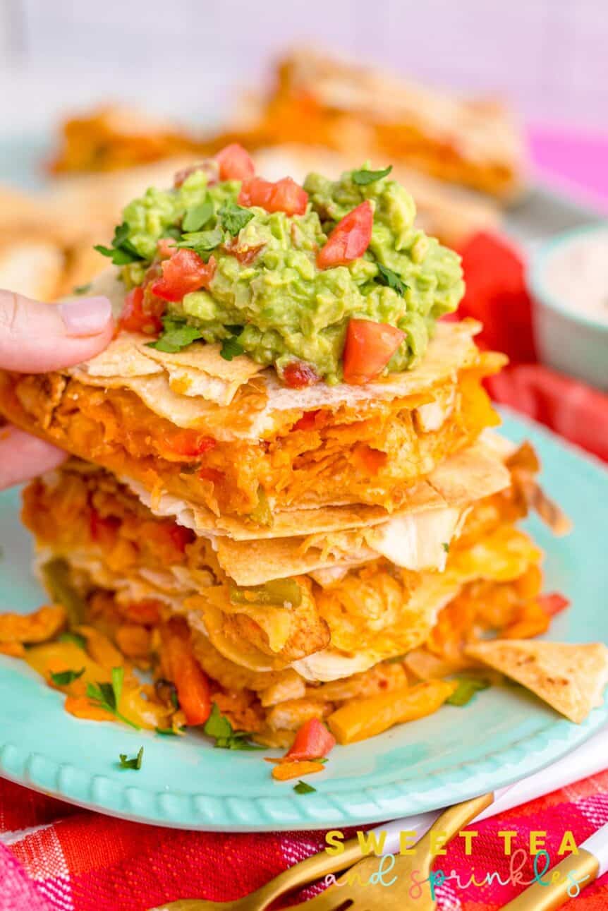 The Best Sheet Pan Chicken Fajita Crunchwrap Sweet Tea and Sprinkles