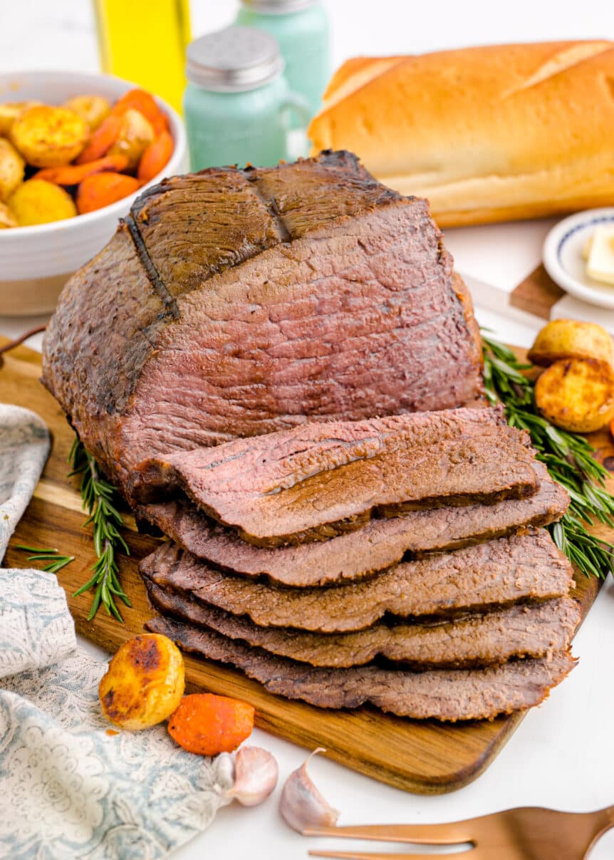 Perfectly Tender OvenBaked Rump Roast Sweet Tea and Sprinkles