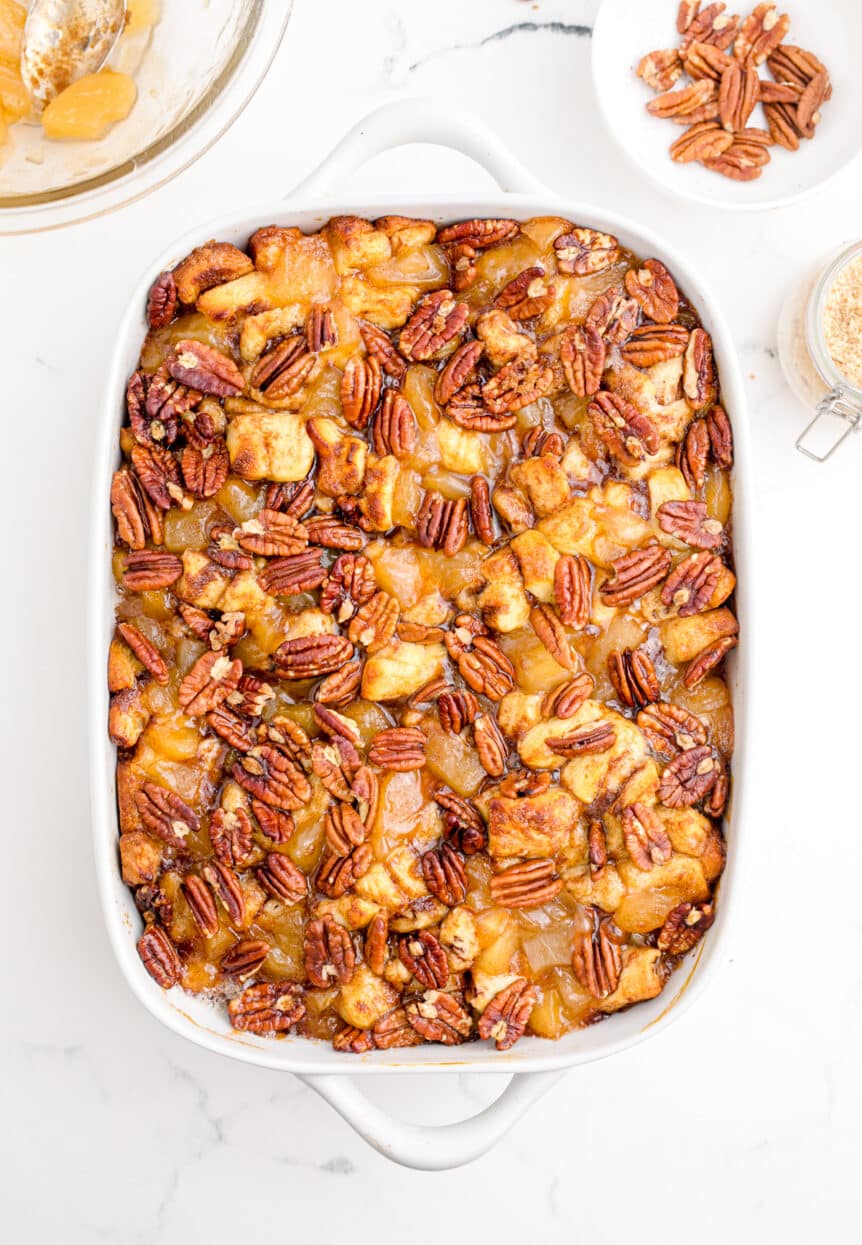 EASY Cinnamon Rolls with Apple Pie Filling Sweet Tea and Sprinkles