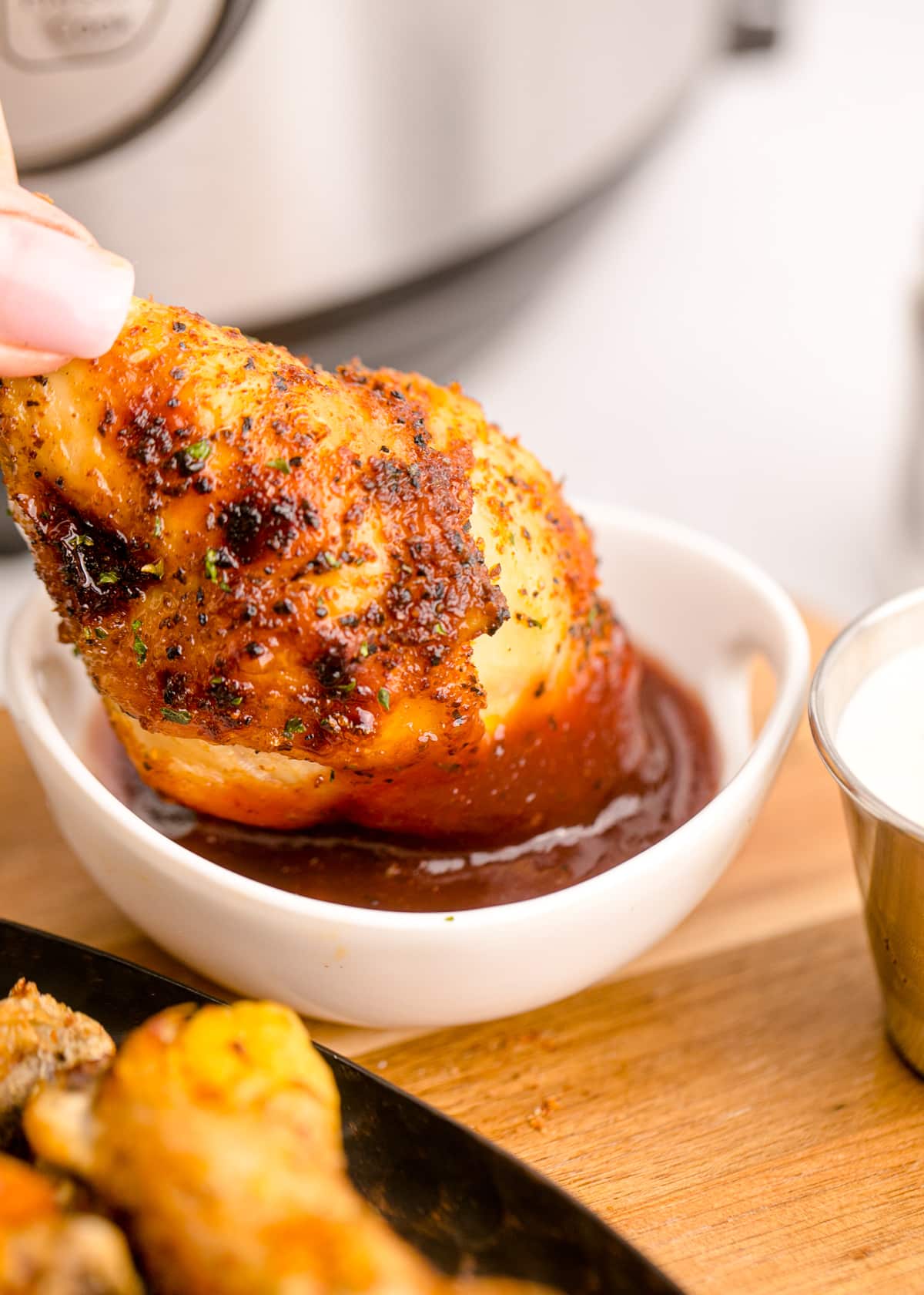 Crispy & Tender Instant Pot Chicken Legs - Sweet Tea and Sprinkles