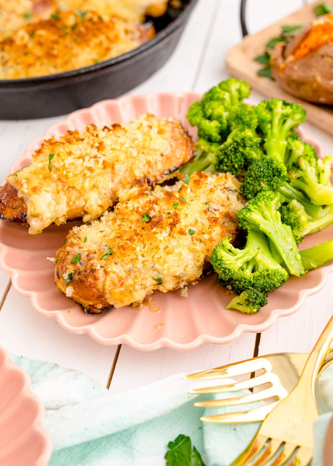 Copycat Longhorn Parmesan Crusted Chicken - Sweet Tea And Sprinkles