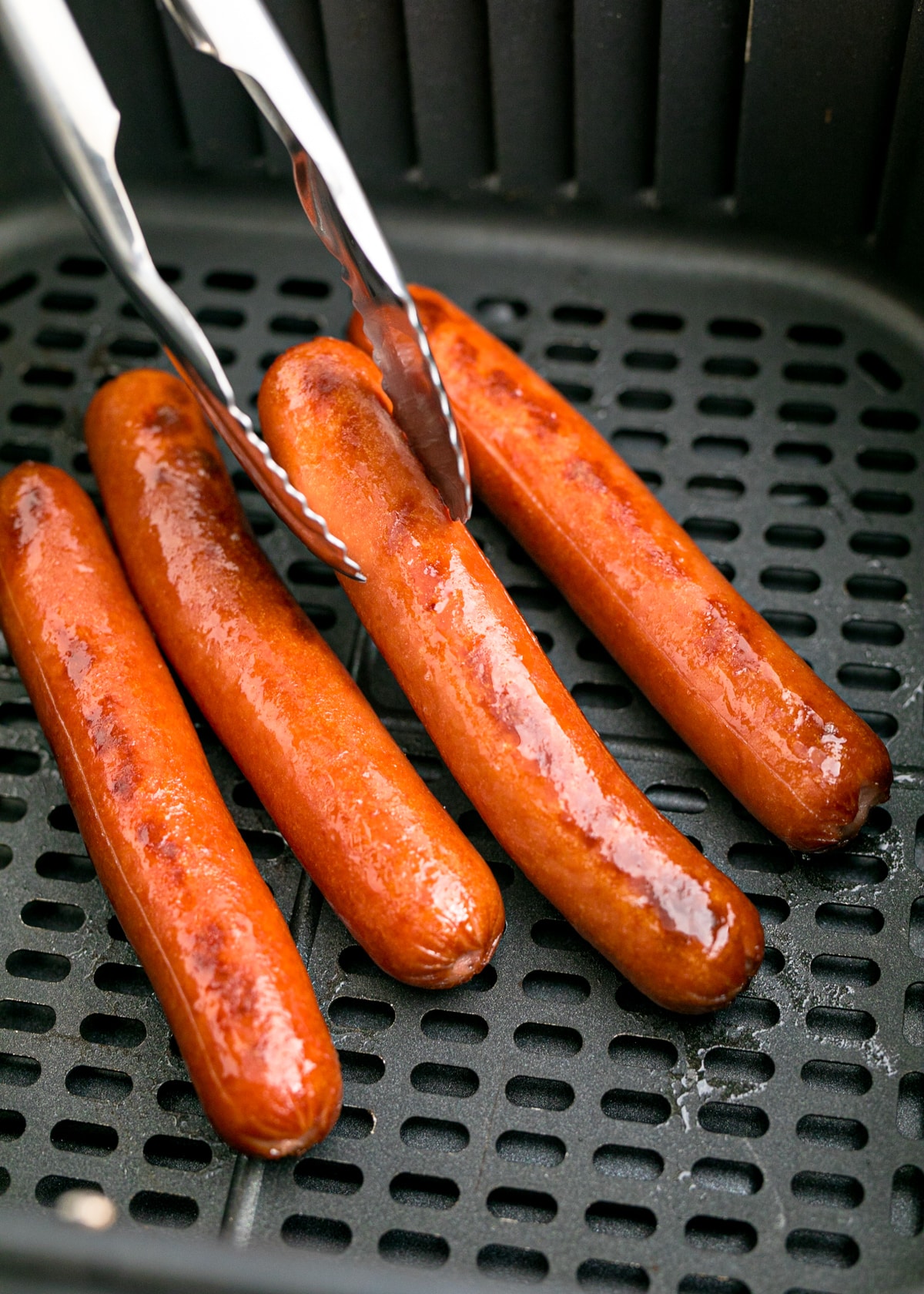 Air Fryer Hot Dogs Taste Just Like Grilled Hot Dogs