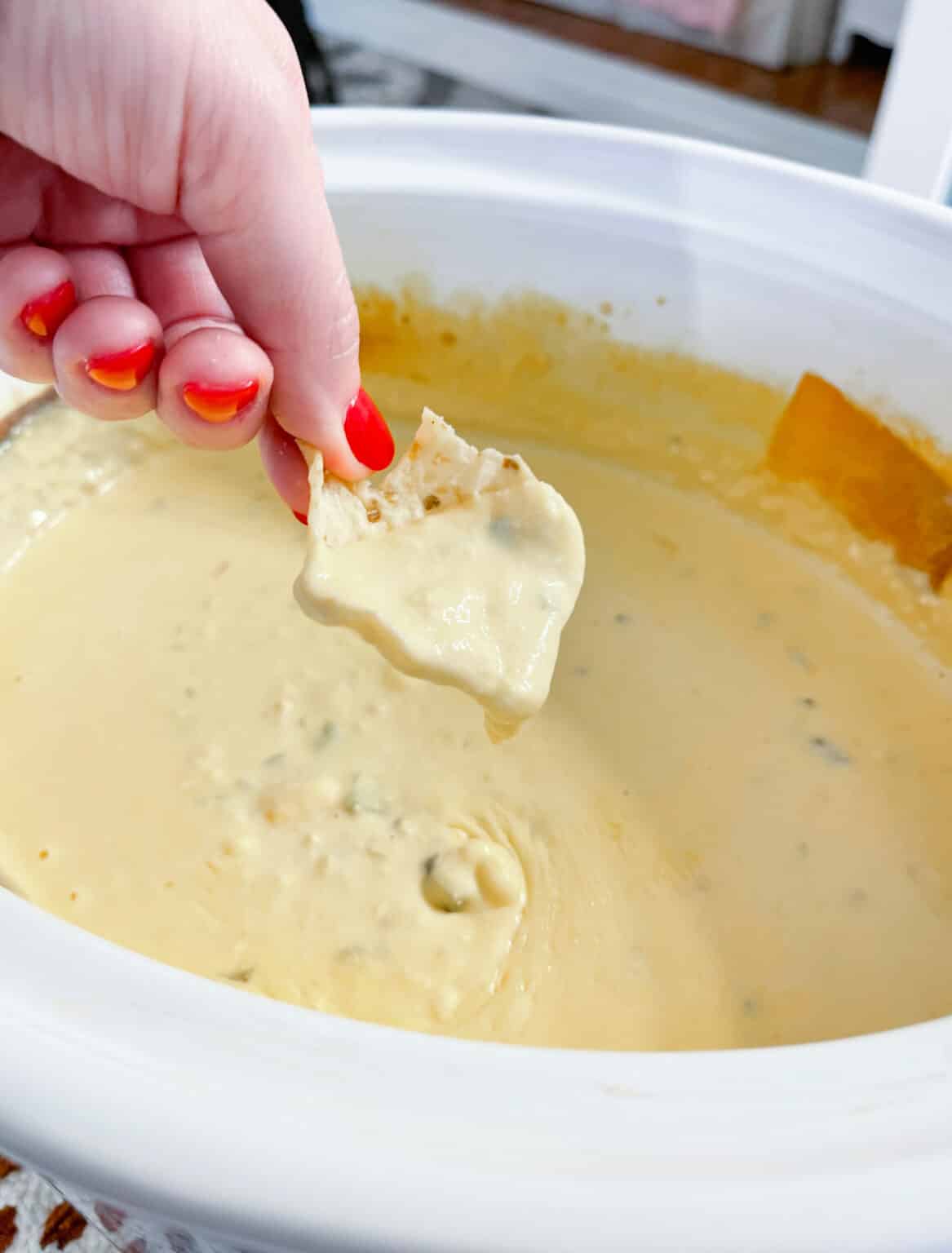 White Queso (Viral TikTok Recipe!) Sweet Tea and Sprinkles