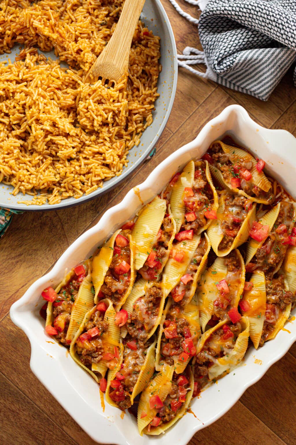 Taco Stuffed Shells - Sweet Tea and Sprinkles