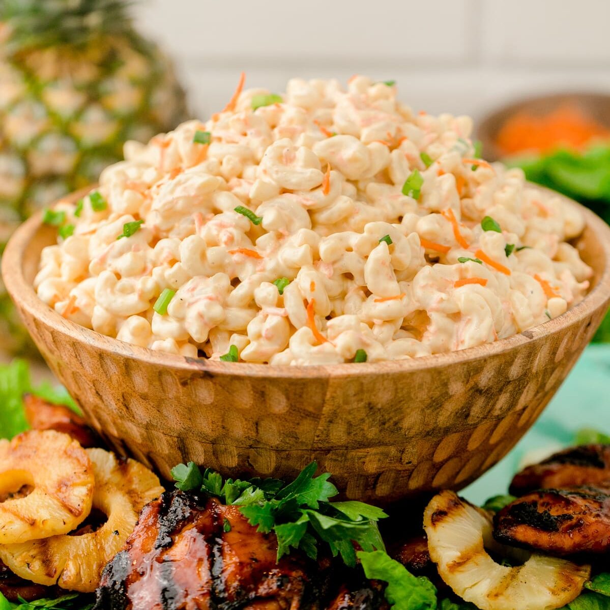 Hawaiian Macaroni Salad, image size:1199x1199