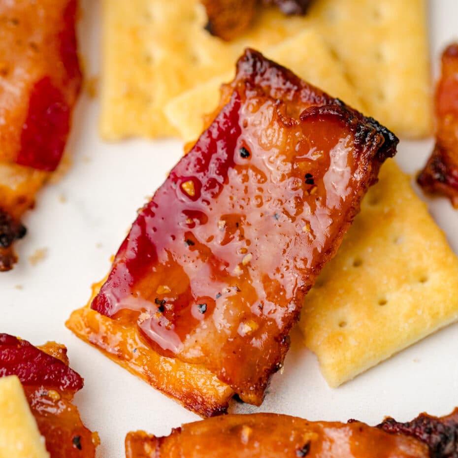 Candied Bacon Crackers Sweet Tea and Sprinkles