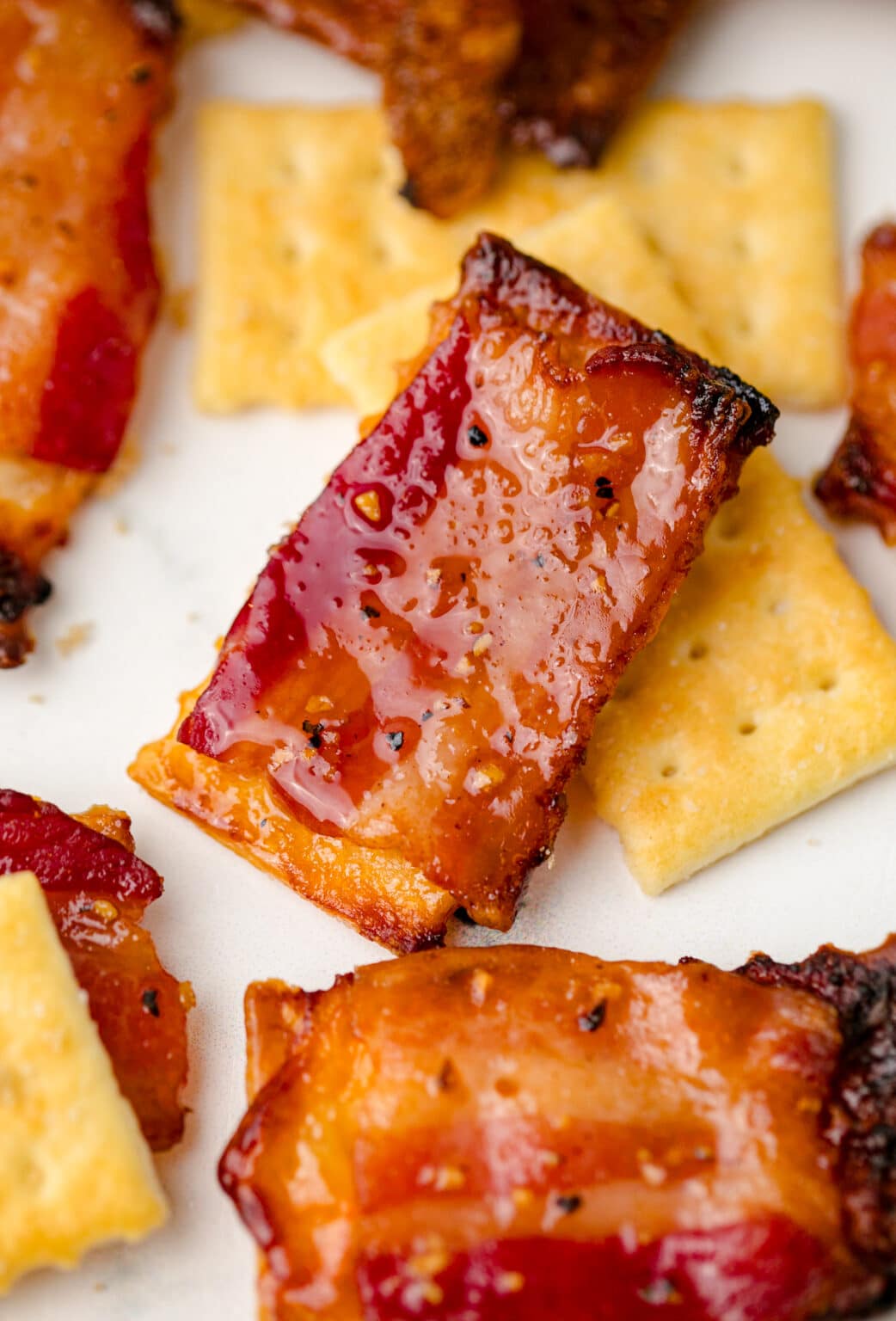 Candied Bacon Crackers Sweet Tea and Sprinkles