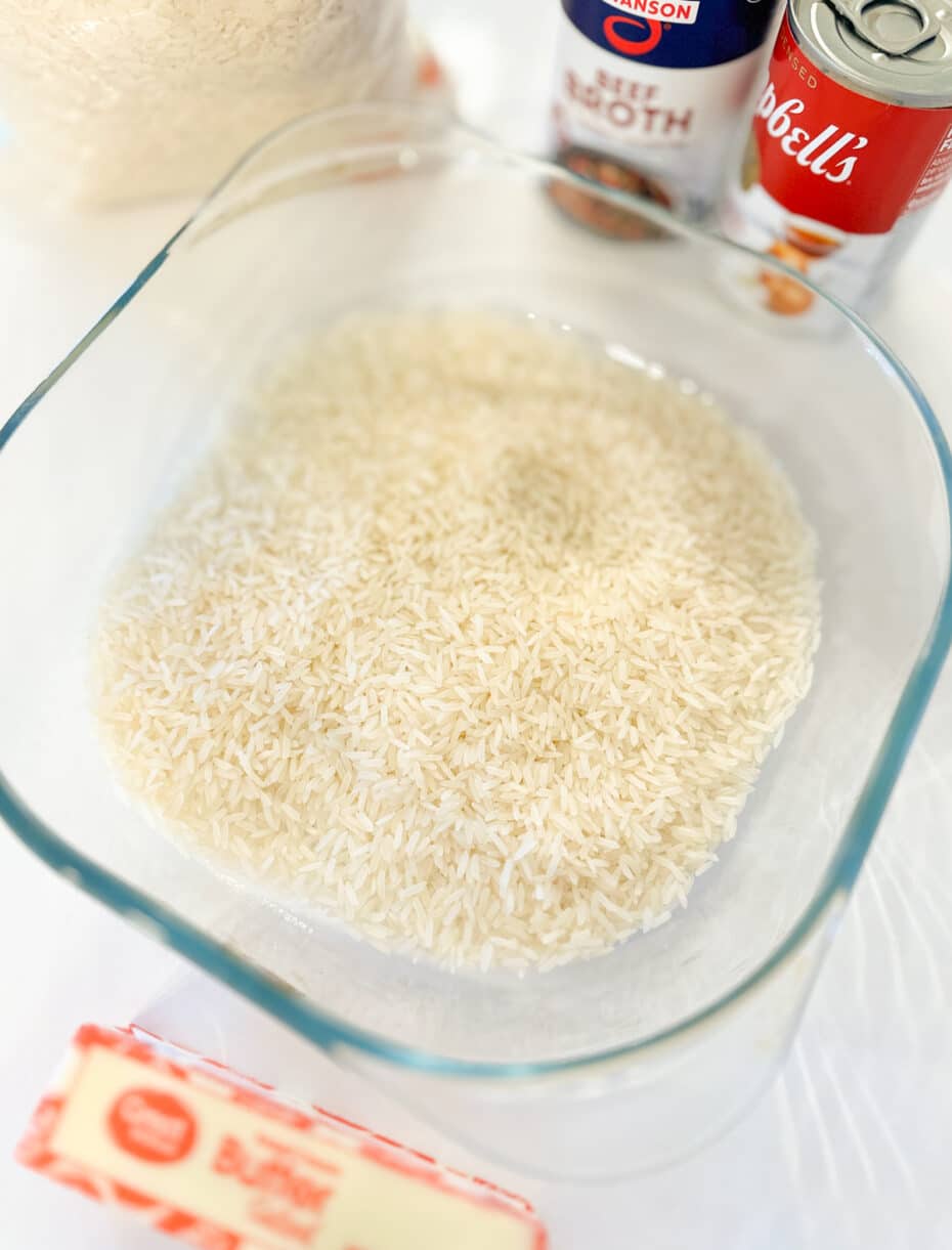 French Onion Soup Rice - Sweet Tea and Sprinkles