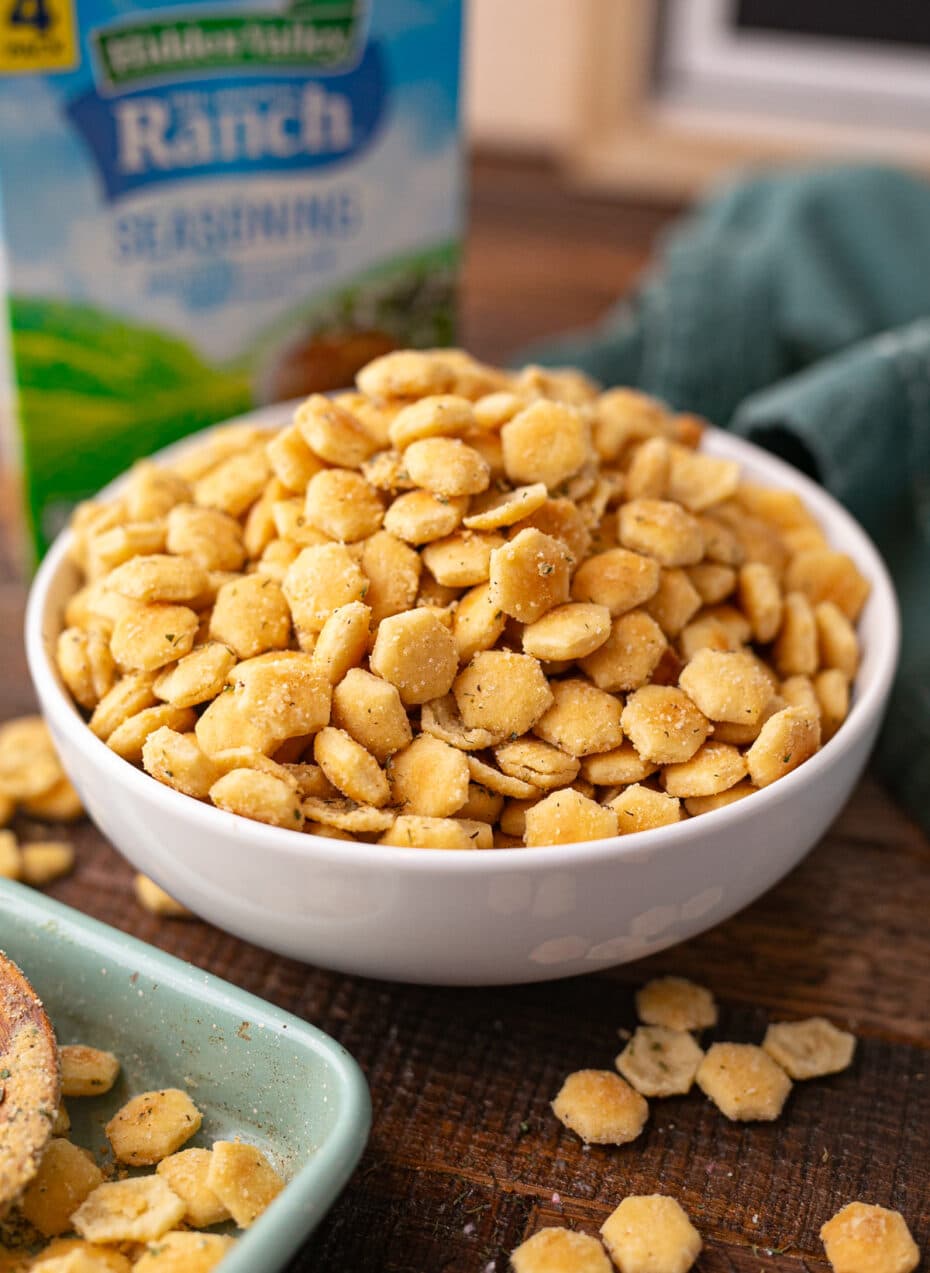 Ranch Oyster Crackers Sweet Tea and Sprinkles