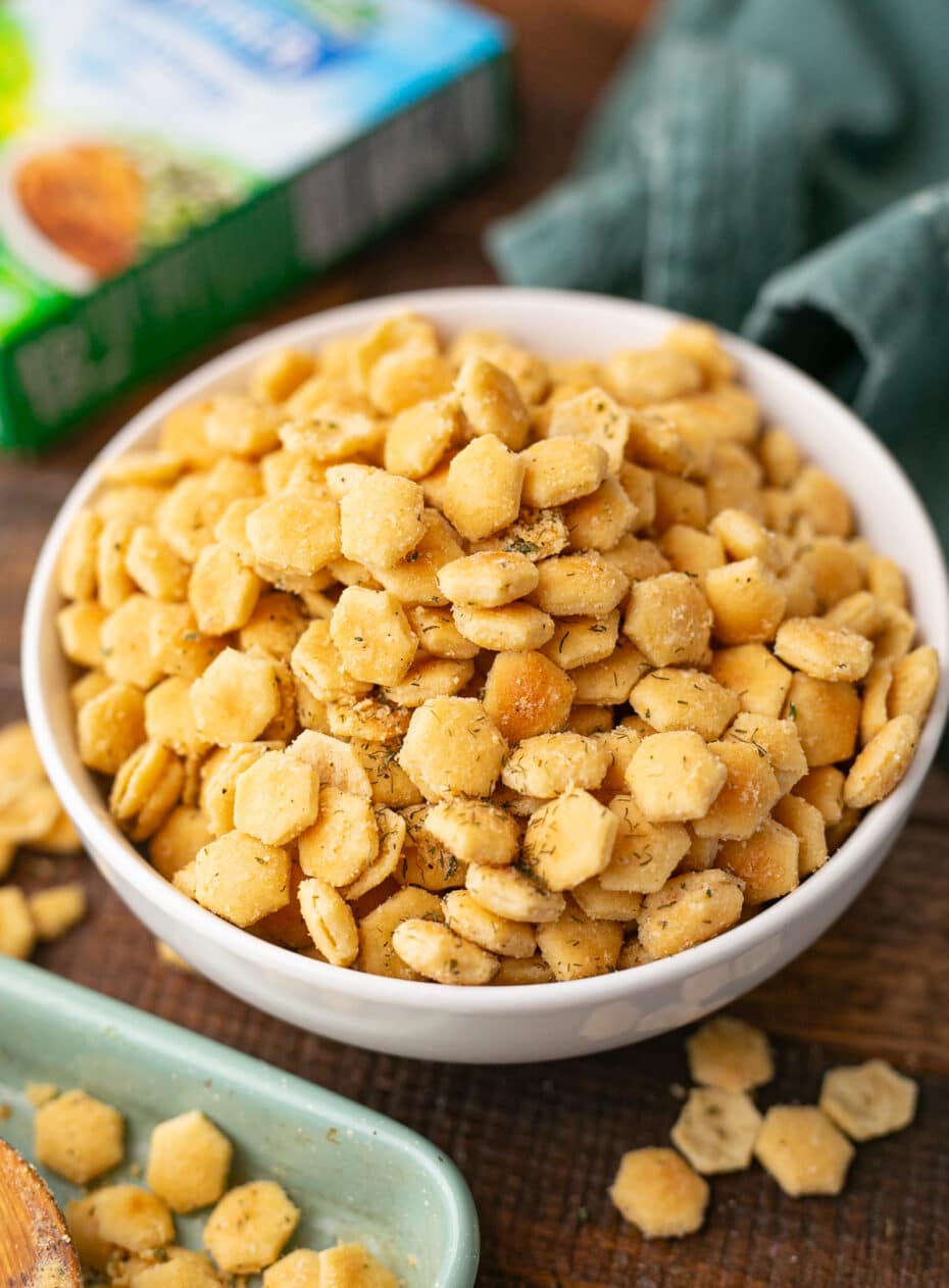 Ranch Oyster Crackers Sweet Tea and Sprinkles