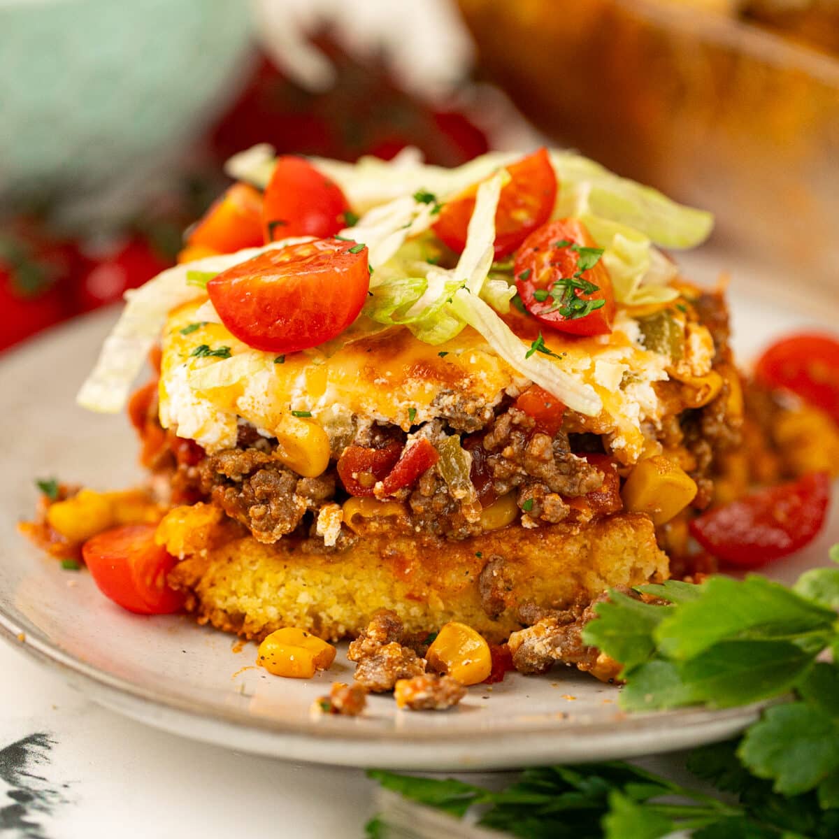 Jiffy Cornbread Taco Bake Sweet Tea and Sprinkles