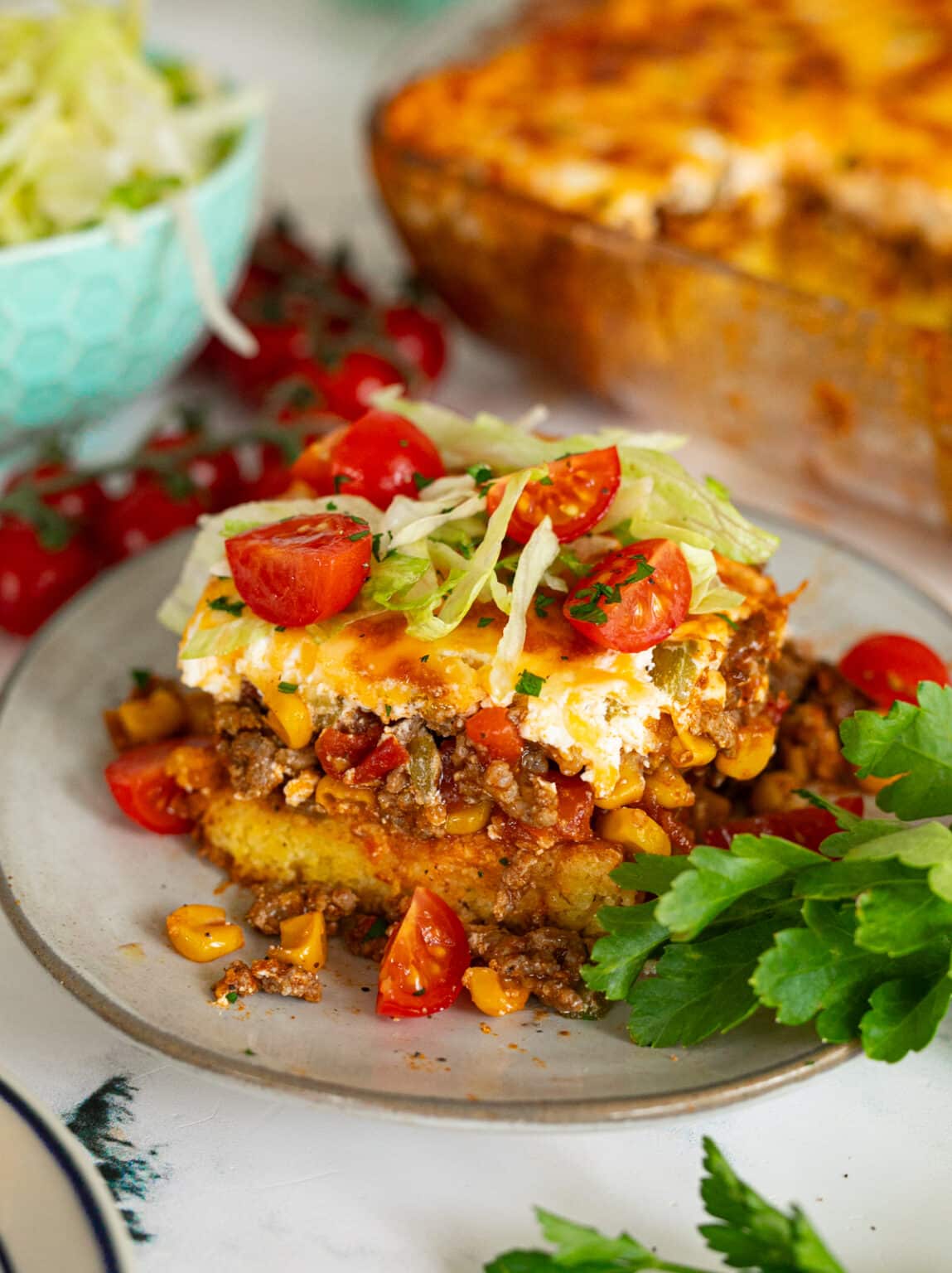 Jiffy Cornbread Taco Bake Sweet Tea and Sprinkles