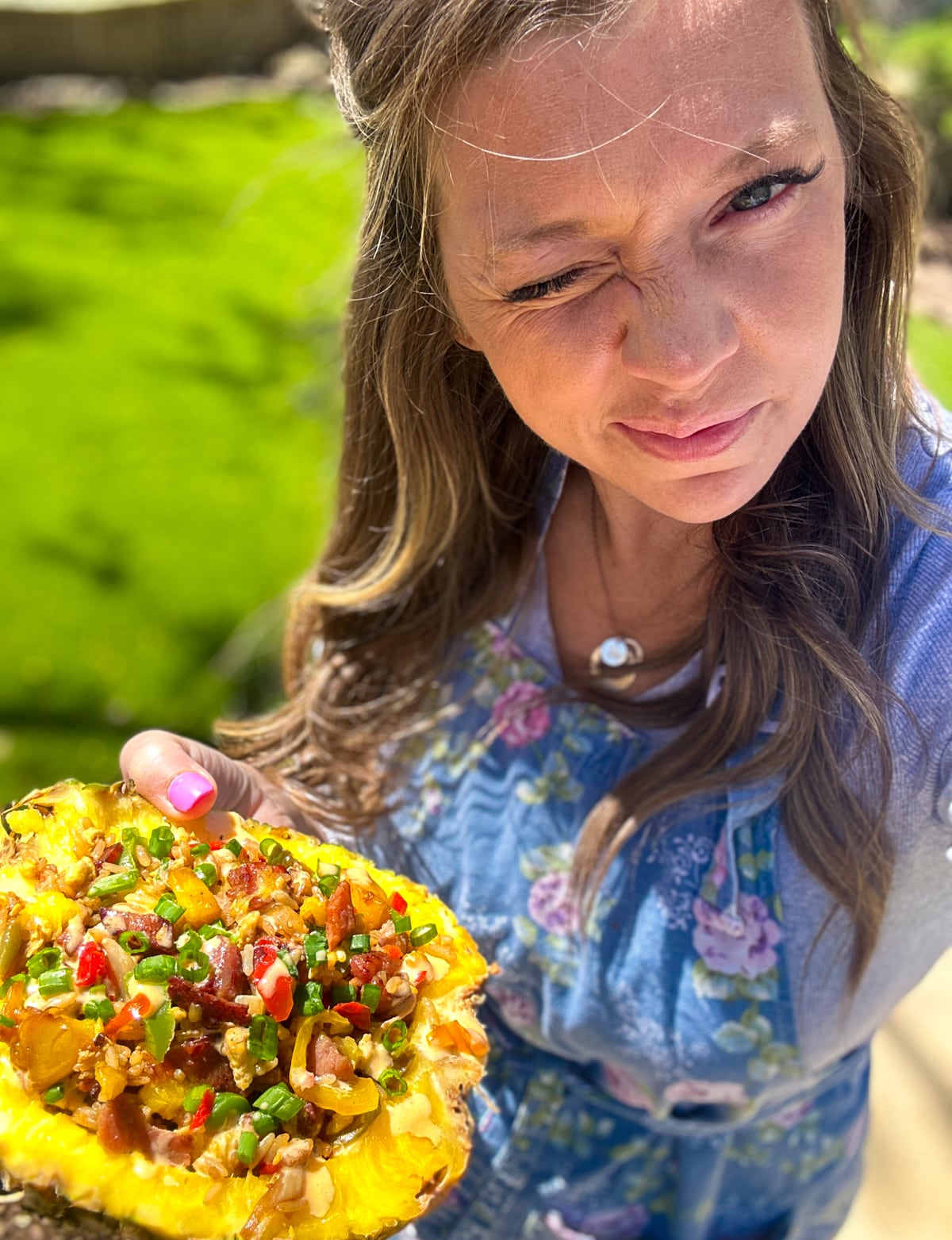 Hawaiian Fried Rice - Sweet Tea and Sprinkles