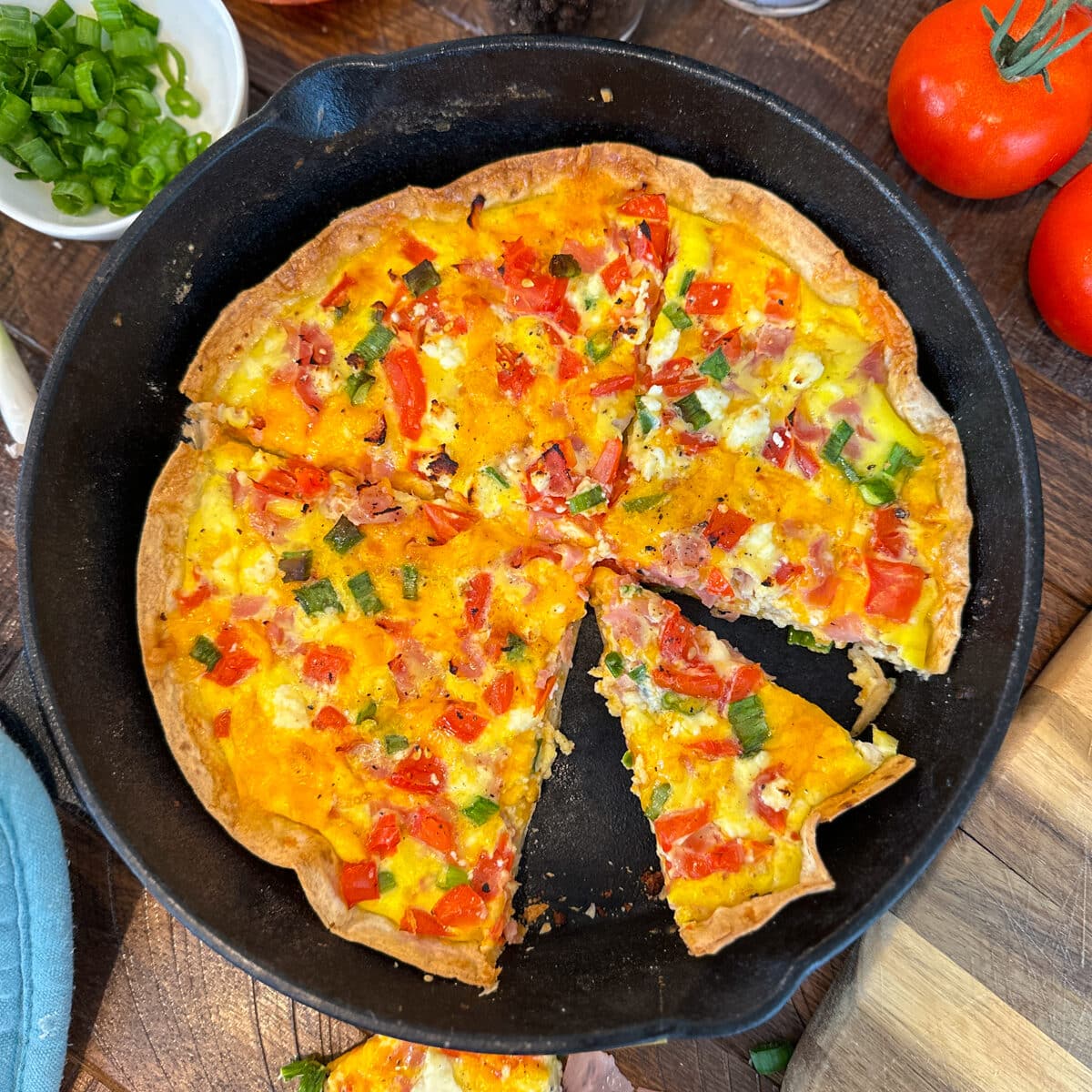 Tortilla Egg Bake-image