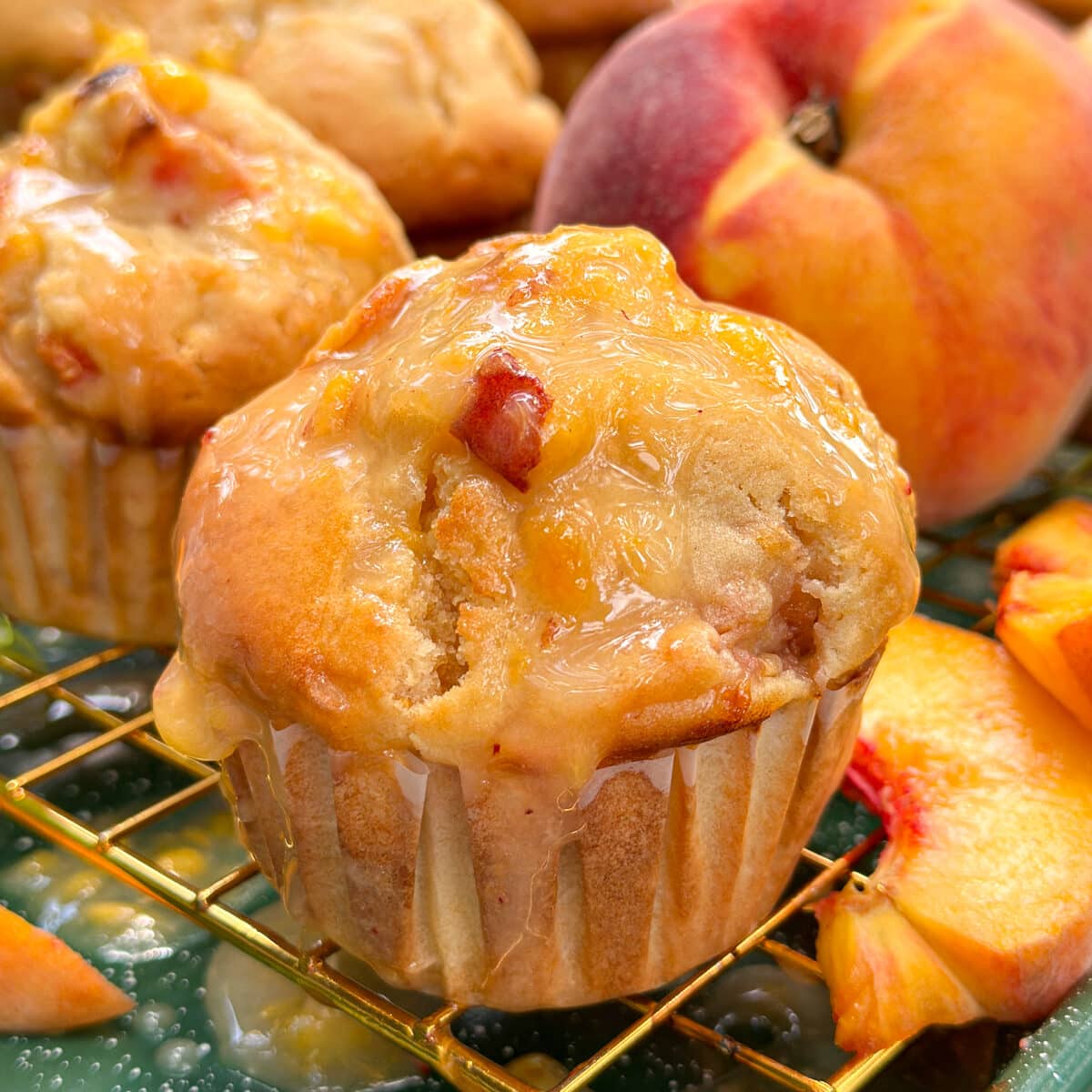 Peach Muffins-image